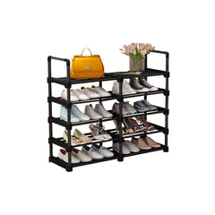 Shoe Rack Shoe Organizer, 20-24 Pairs Shoes Storage Organizer Metal Stackable&Removable Multifunctional Show Rack for Entryway,Closet and Bedroom