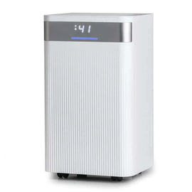 32 Pints 2000 Sq.ft Basement Dehumidifier with Drain Hose, 24H Timer & 3 - Color Indicator, Quiet Portable Dehumidifier for Home, Bedroom, Bathroom