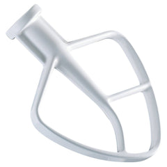 KitchenAid Coated Flat Beater, White, 4.5 qt
