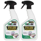 Rmr-86 Instant Mold and Mildew Stain Remover Spray - Scrub Free Formula, Bathroom Floor and Shower Cleaner, 2 - 32 fl oz Bottles